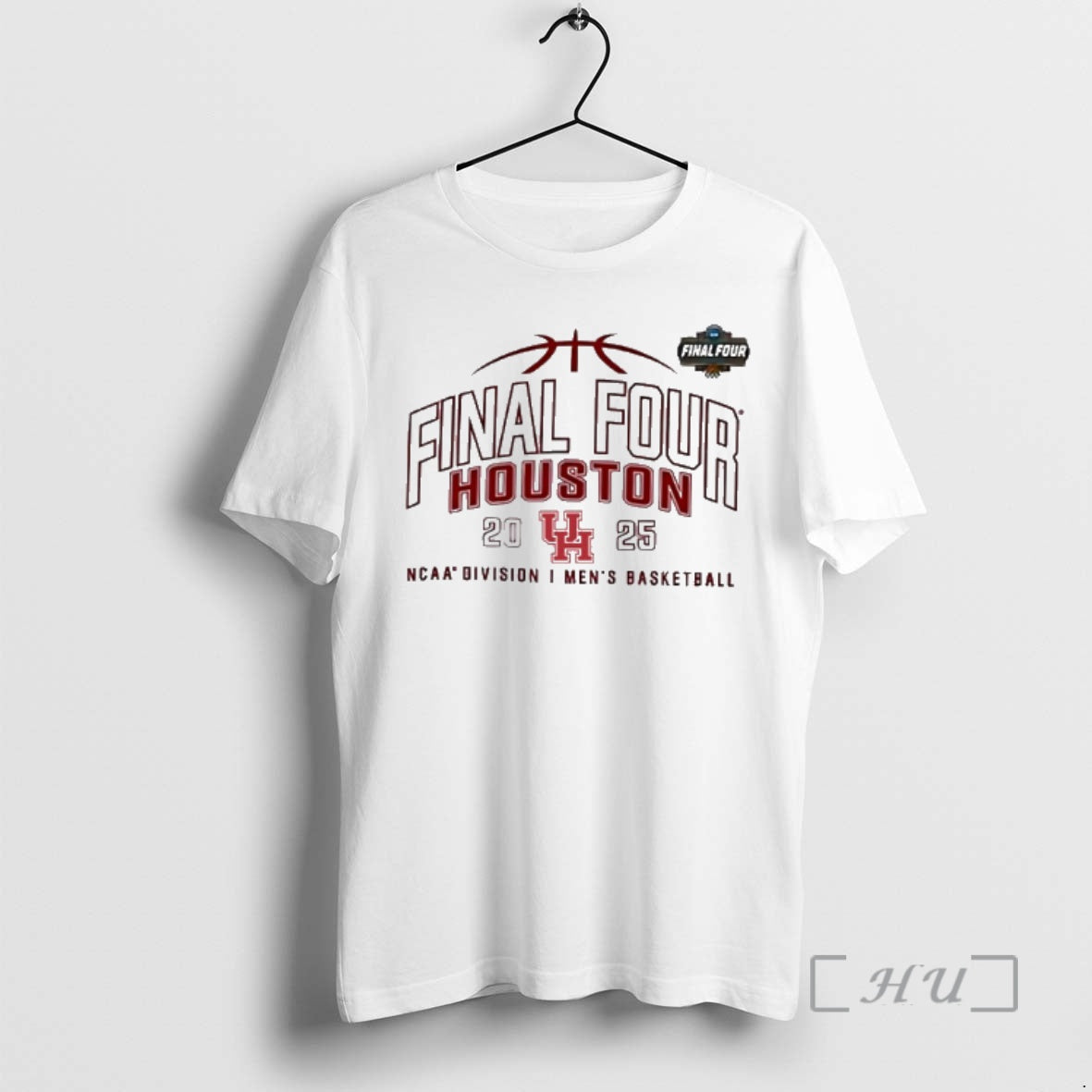 Officials Houston Cougars 2025 Ncaa Division I Mens Basketball Final Four Premium T Shirts Sweater