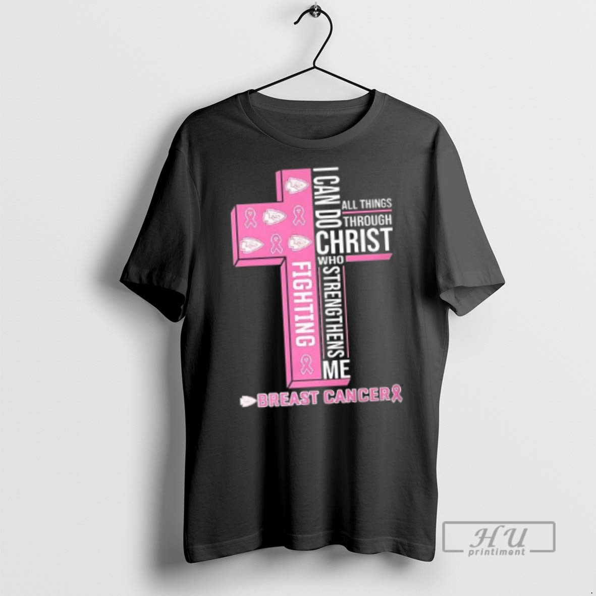 Officials I Can Do All Things Through Christ Who Strengthens Me Breast Cancer