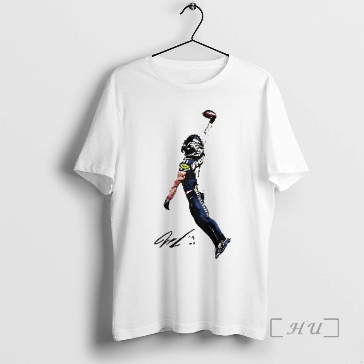 Officials Jaxon Smith Njigba Posterized Signature