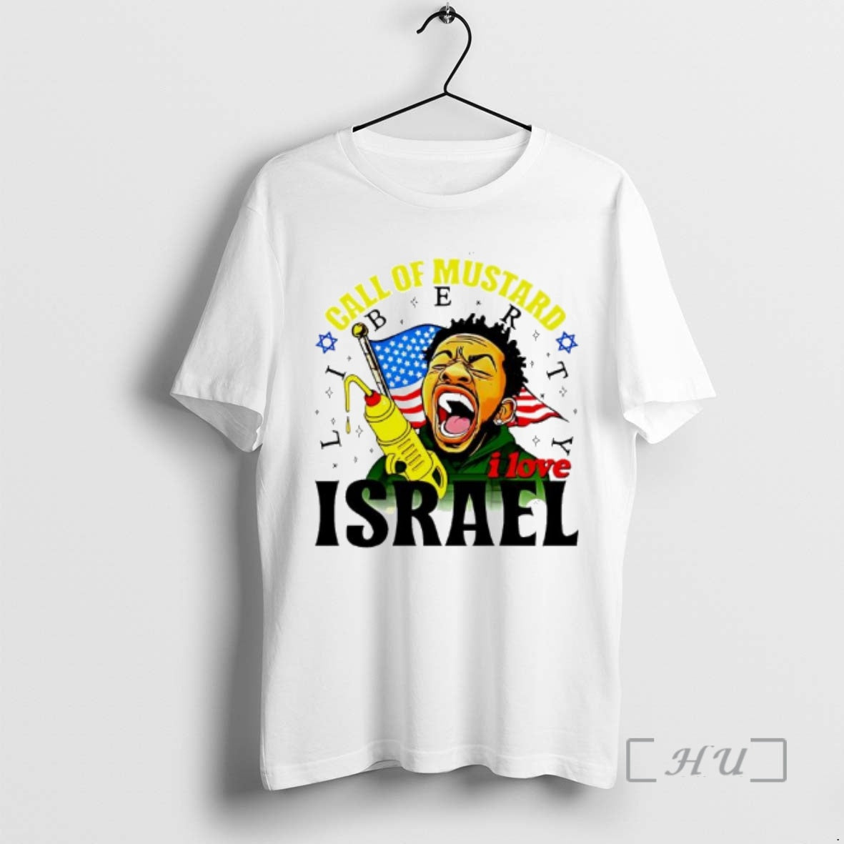 Kendrick Call Of Mustard I Love Israel Graphic