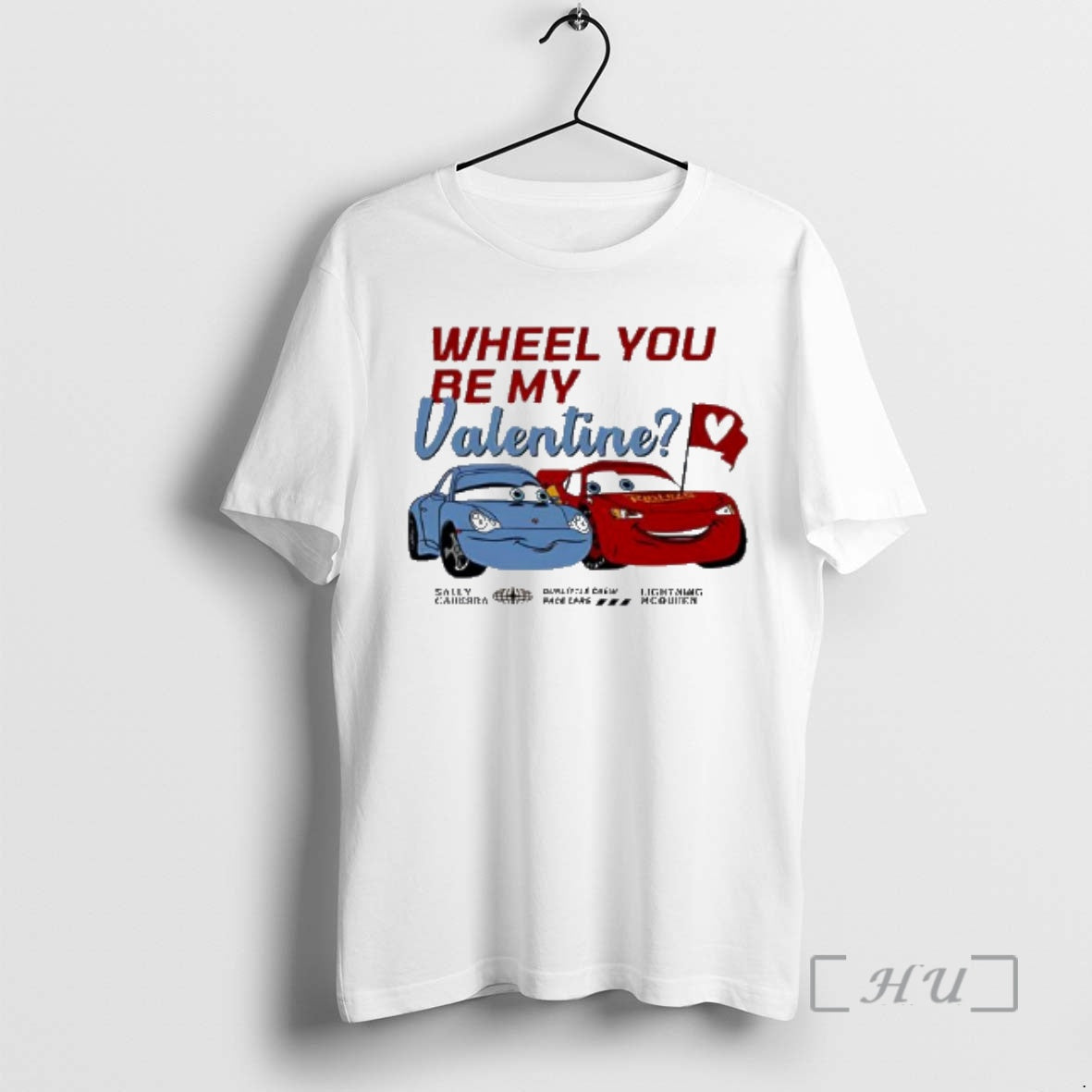 Officials Lightning Mcqueen Sally Carrera Wheel You Be My Valentine