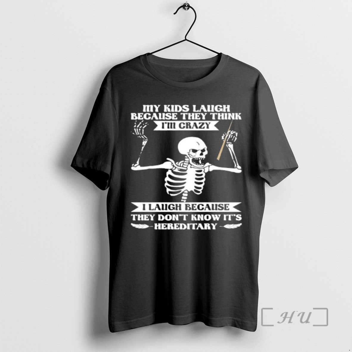 Officials My Kids Laugh Because They Think Im Crazy I Laugh Because Premium T Shirts