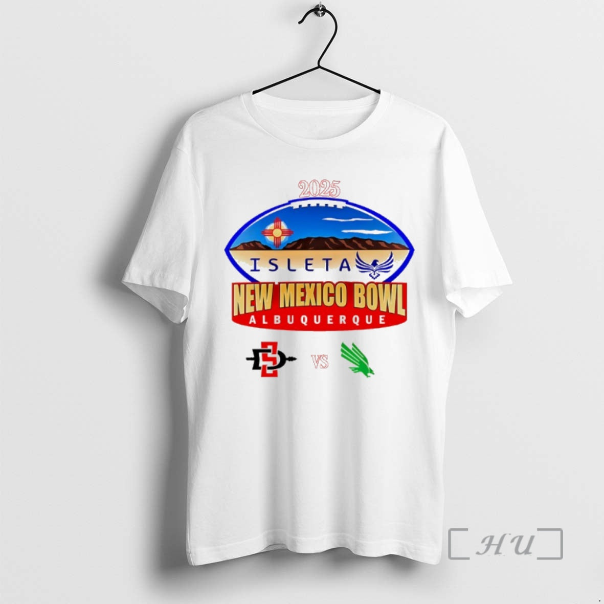 Officials New Mexico Bowl 2025 North Texas Vs San Diego State Premium T Shirts Sweater