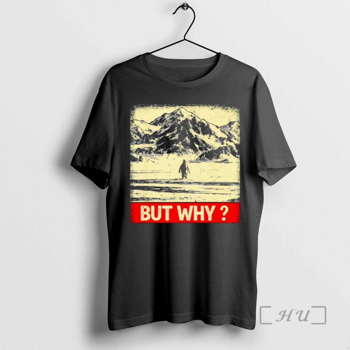 Penguin But Why Head Towards The Mountains Penguins Meme