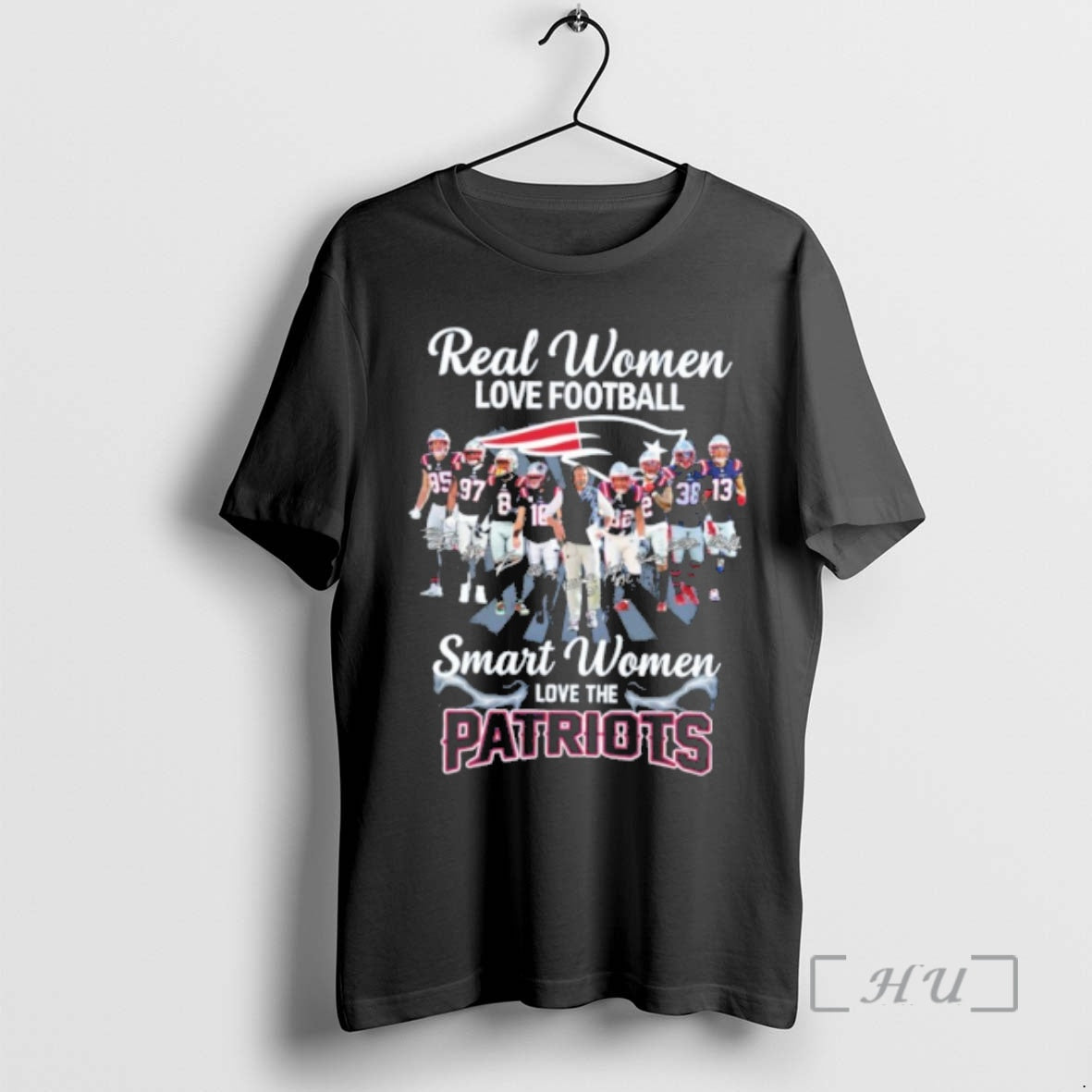 Officials Real Women Love Football Team Player Signature Smart Women Love The Patriots Premium