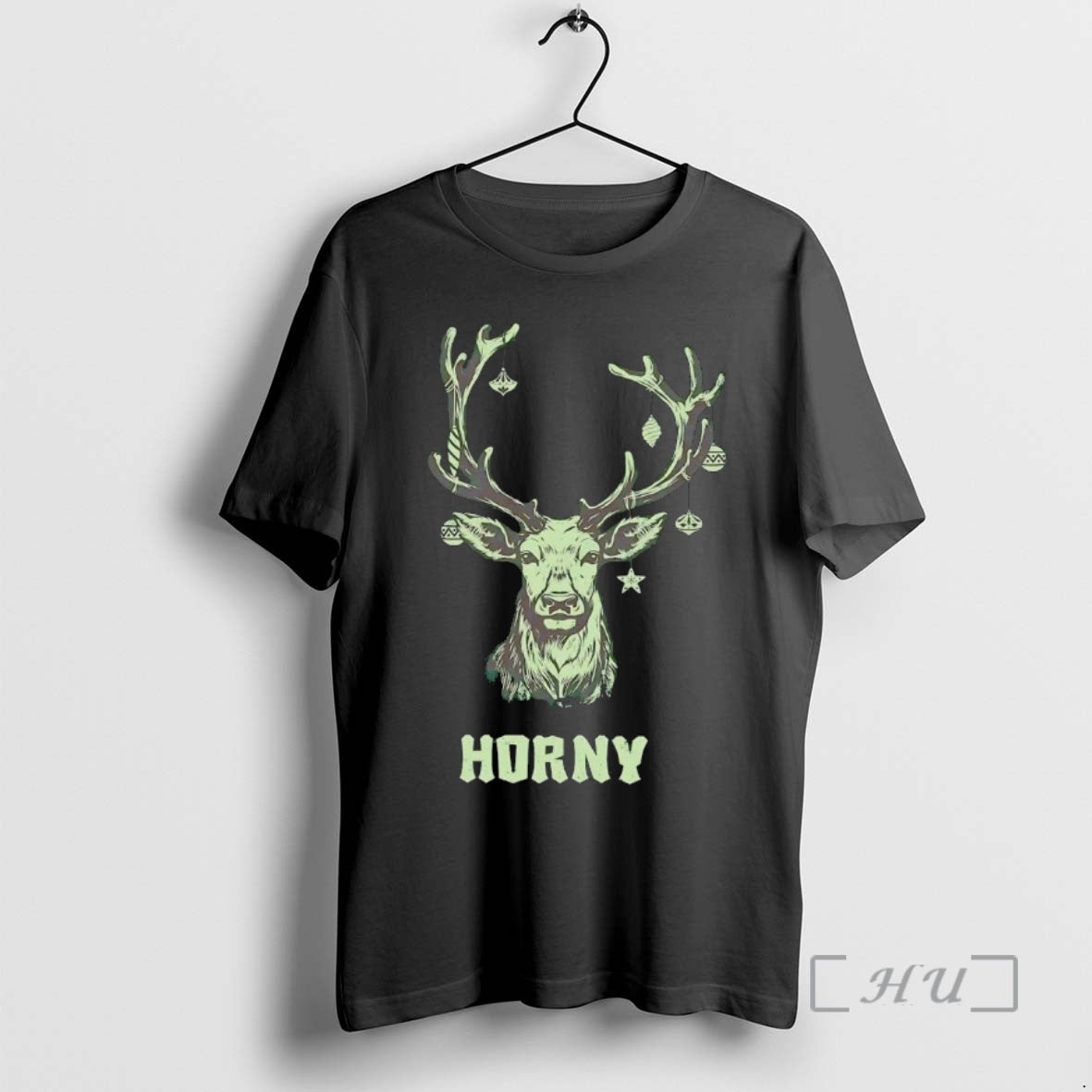 Officials Reindeer Horny Packing Deck The Halls Christmas