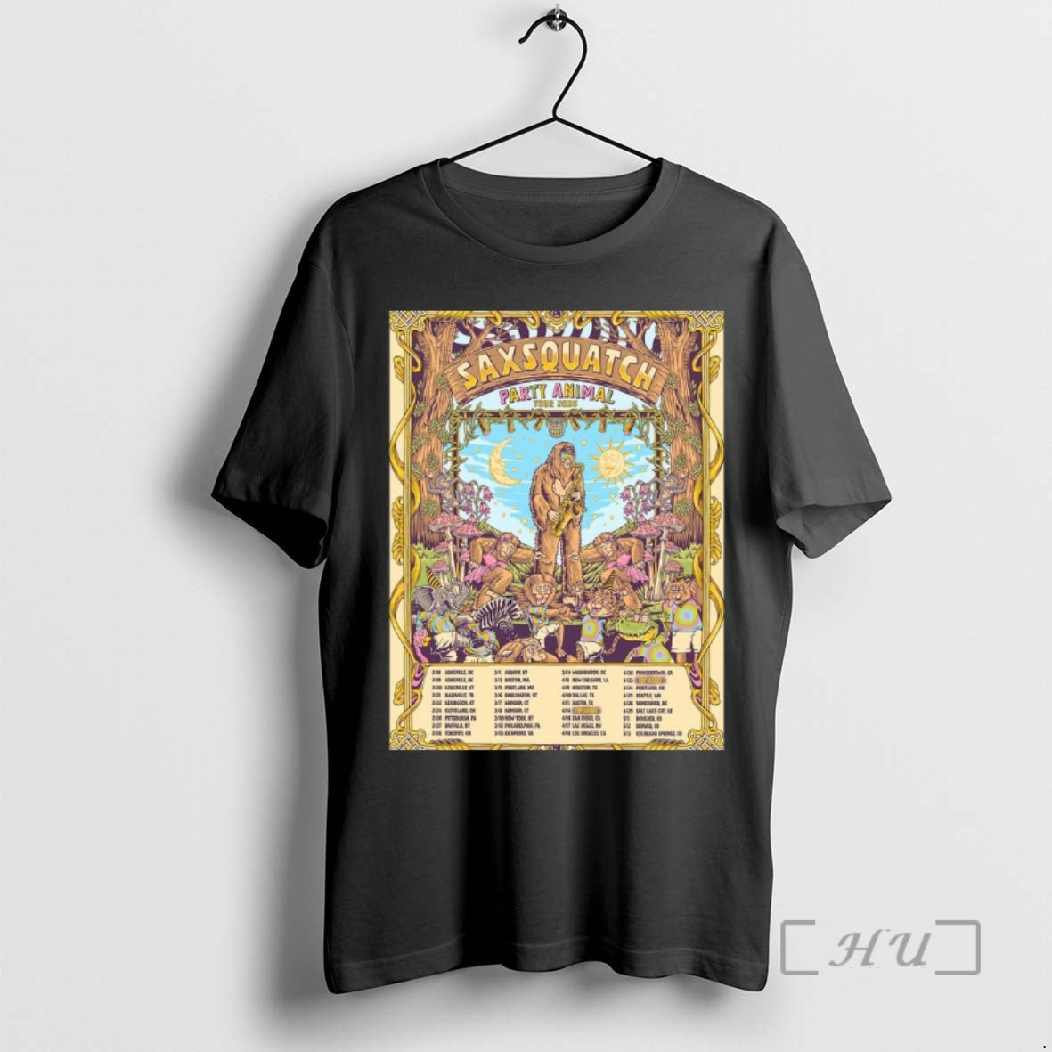 Officials Saxsquatch Party Animal Tour 2026 North America