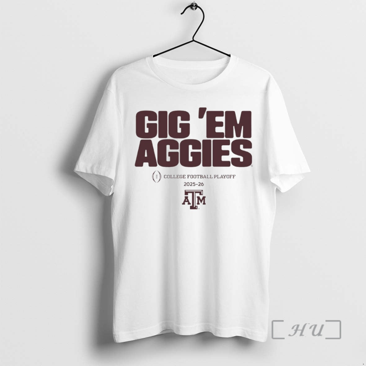 Officials Texas A And M Aggies Gig Em Aggies 2025 2026 College Football Playoff Slogan