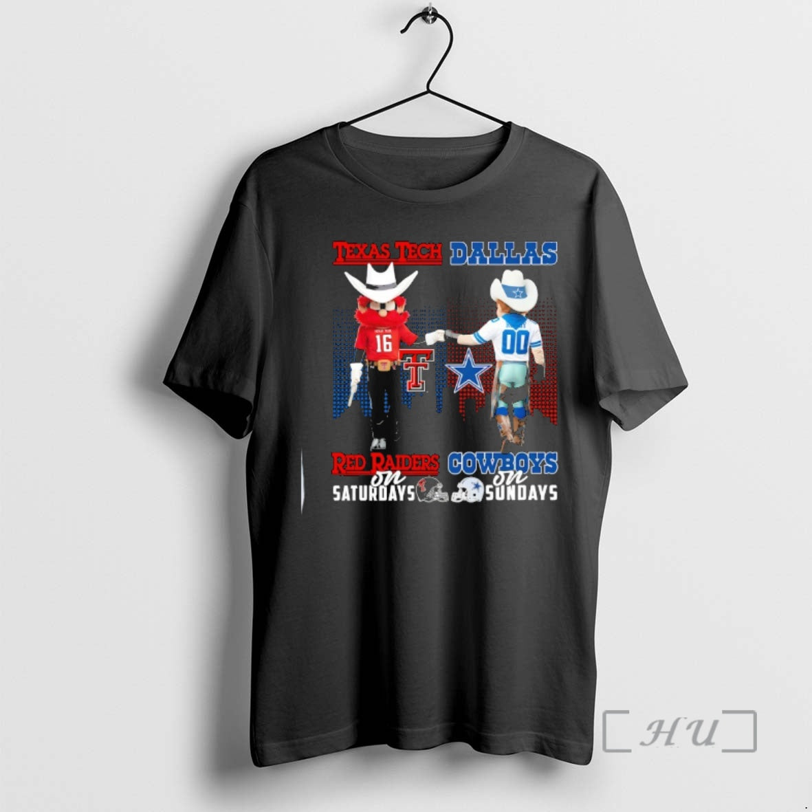 Officials Texas Tech Red Raiders On Saturdays X Dallas Cowboys On Sundays Mascot Premium