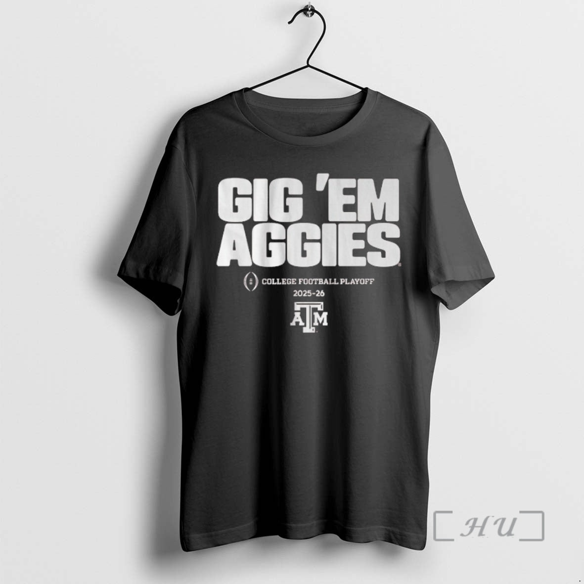 Officials Texas Am Aggies Gig Em Aggies 2025 2026 College Football Playoff Team Slogan Premium