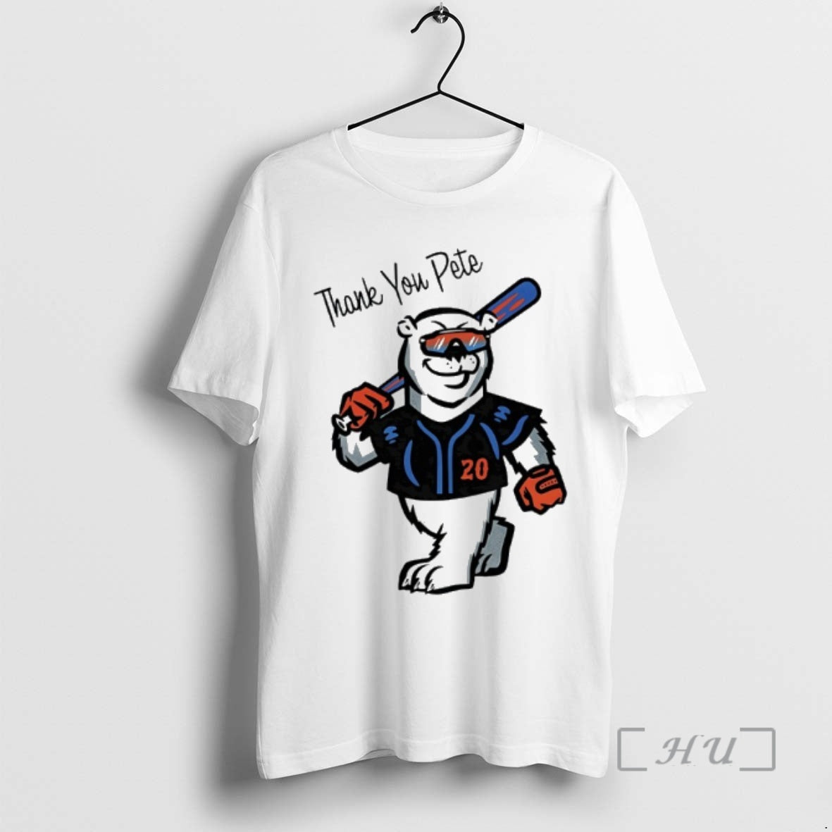Officials Thank You Pete Alonso Polar Bear New York Mets