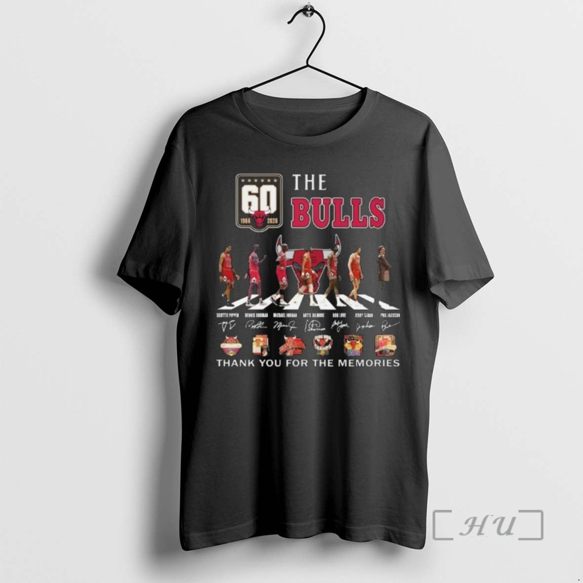 Officials The Chicago Bulls 60th Anniversary 1966 2026 Players Abbey Road Signatures Thank You For