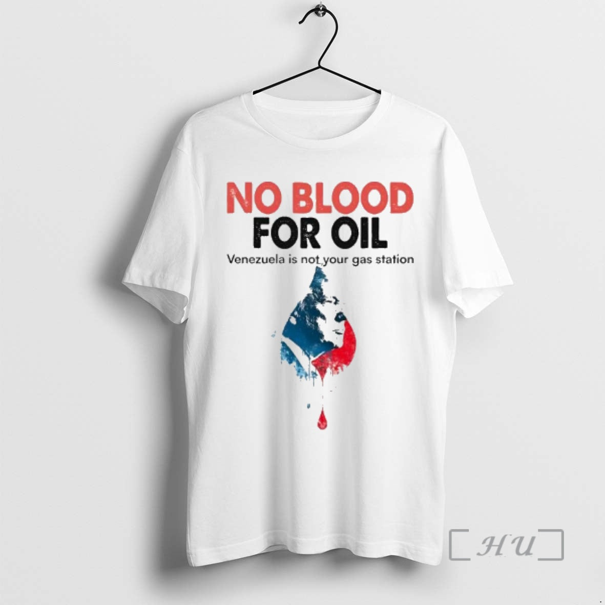 Officials Trump No Blood For Oil Venezuela Is Not Your Gas Station Premium T Shirts
