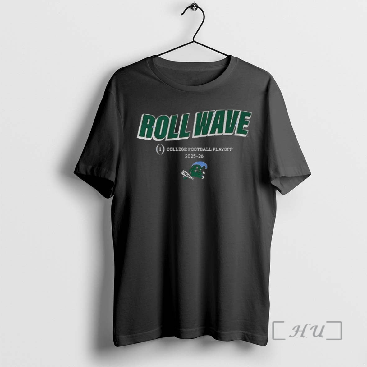 Officials Tulane Green Wave 2025 Cfp Team Slogan Roll Wave College Football Playoff 2025 2026