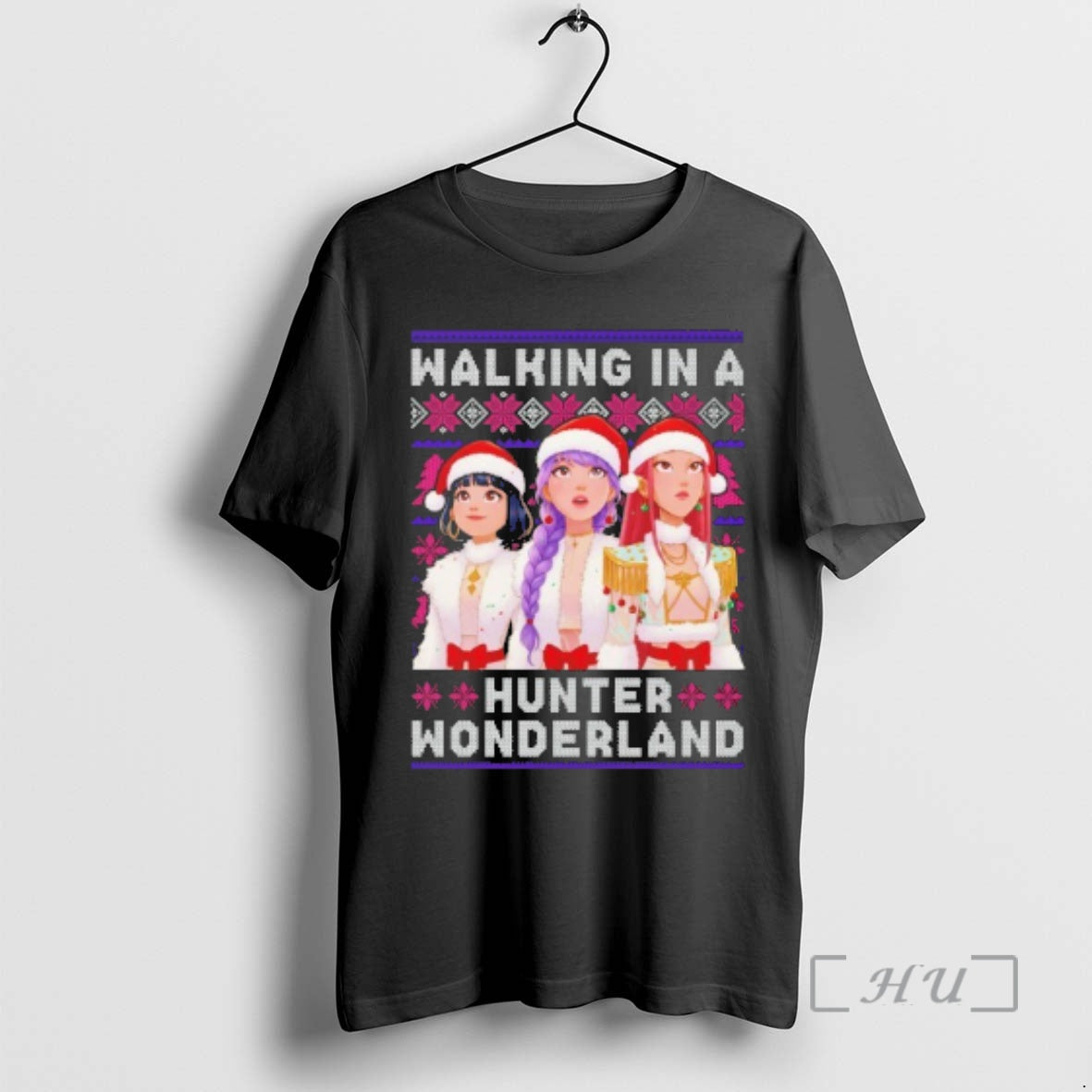 Officials Walking In A Hunter Wonderland Ugly Christmas Sweat