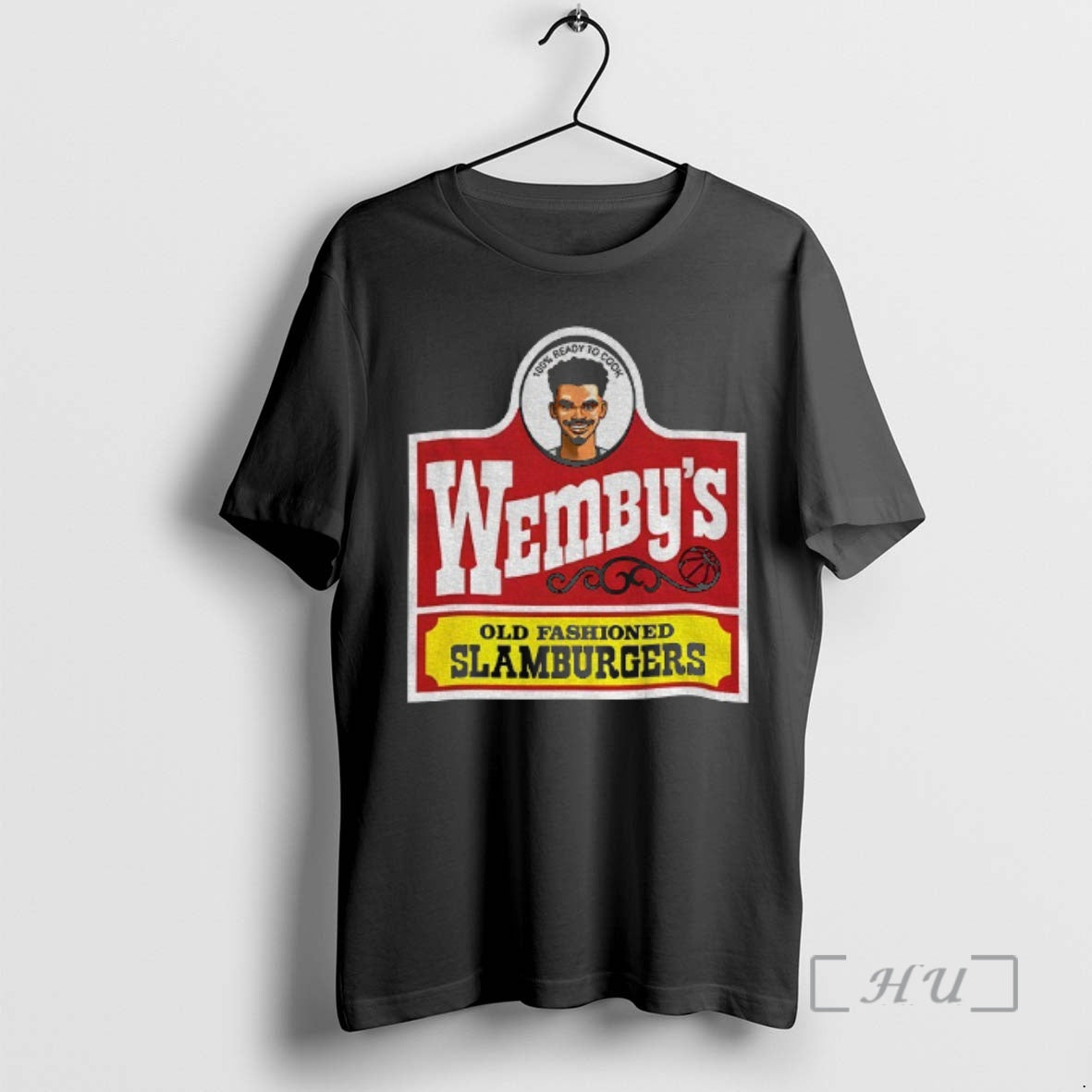 Officials Wembanyama San Antonio Wendys Parody Wembys Slamburgers