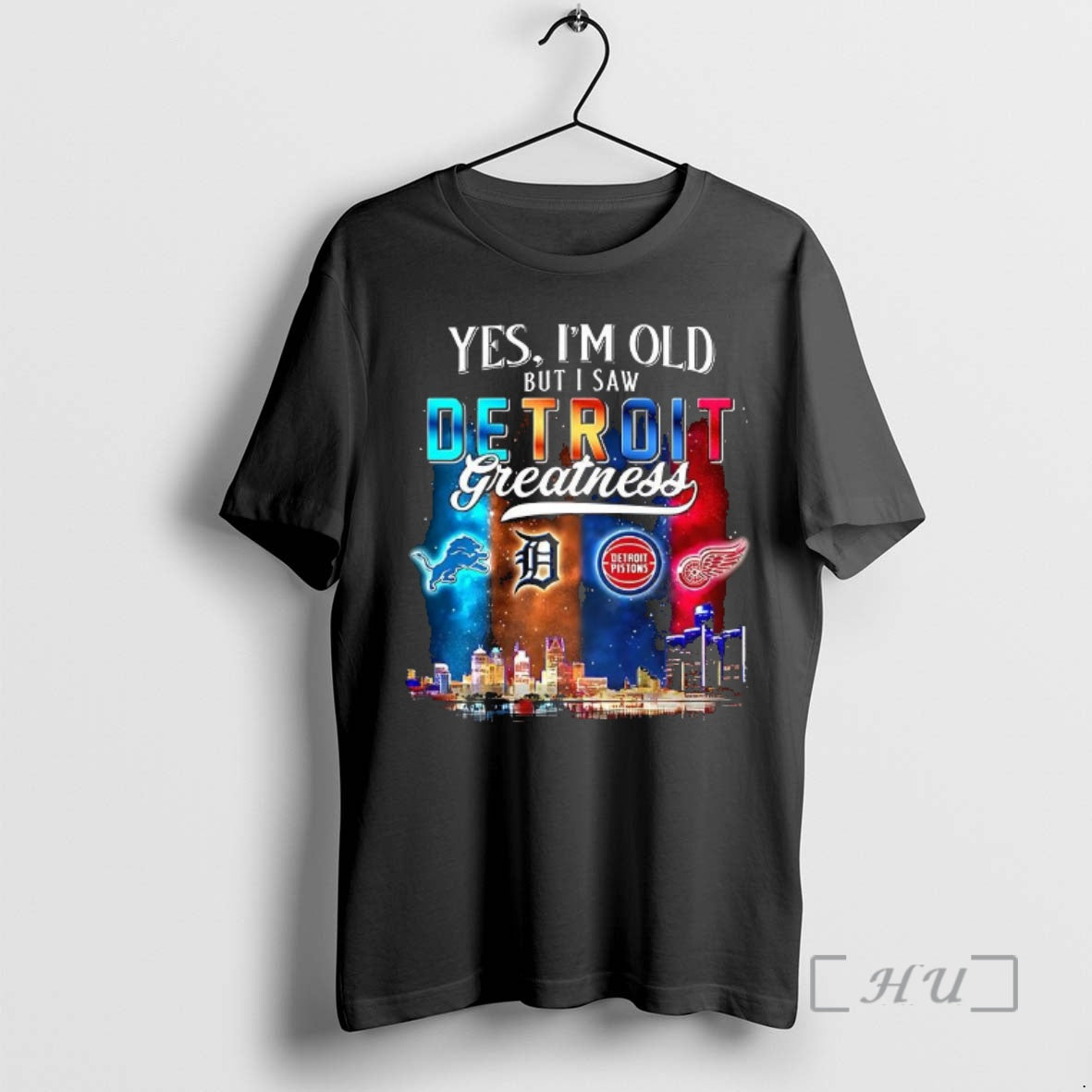 Officials Yes Im Old But I Saw Detroit Greatness Sports Team Logo Water Reflection Premium