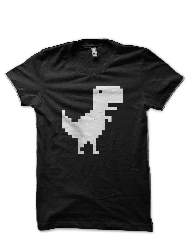 Offline T Rex Black T-Shirt