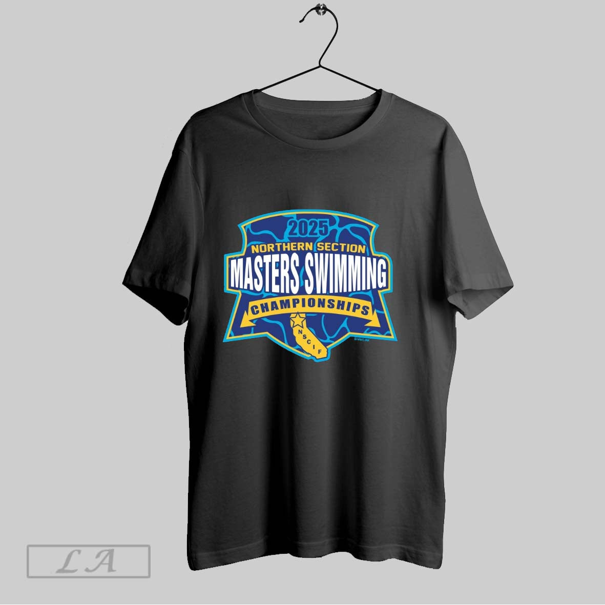Original 2025 Ns Cif Northern Section Masters Swimming Championships Logo