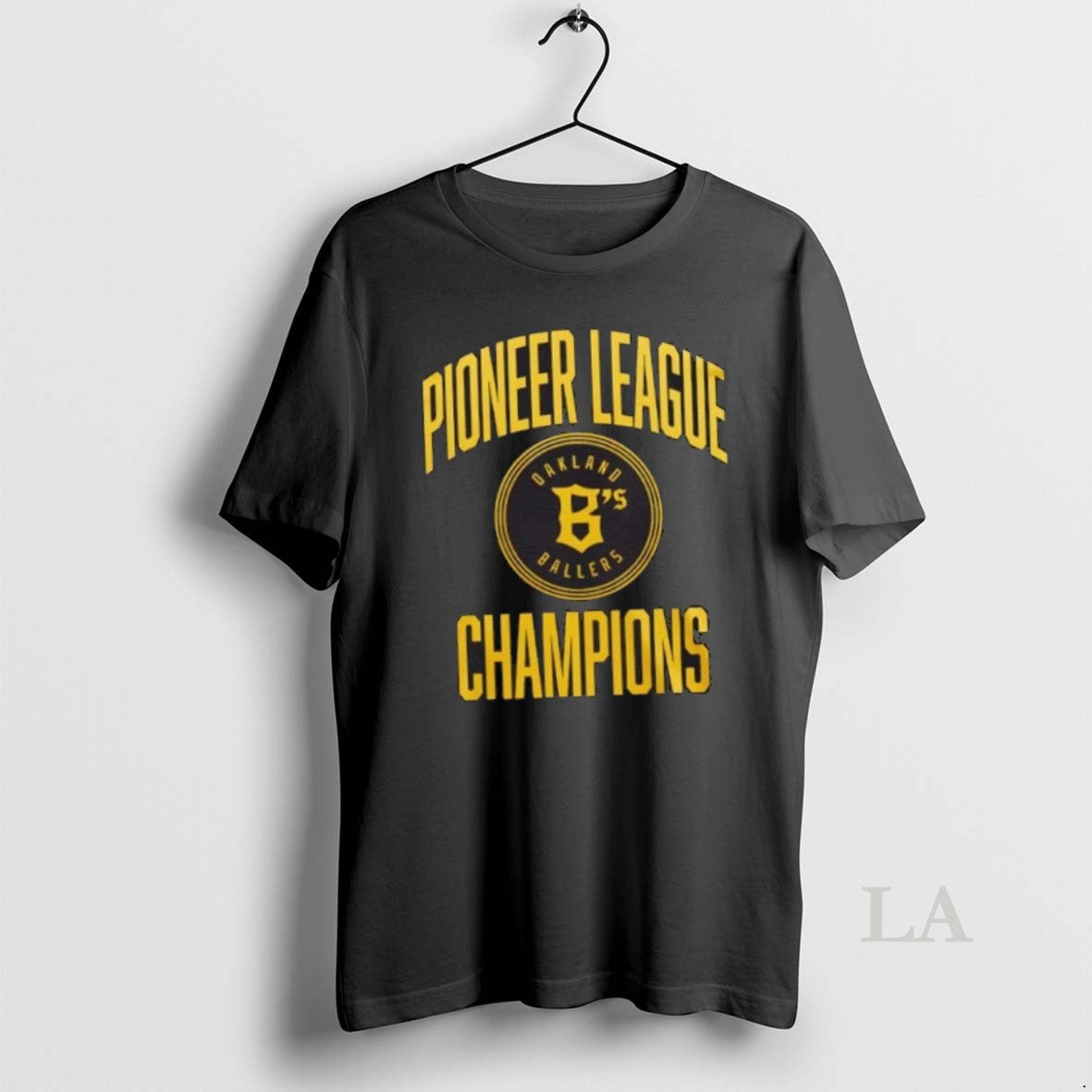 Original 2025 Pioneer League Champions Oakland Ballers Baseball Logo 2 Sided