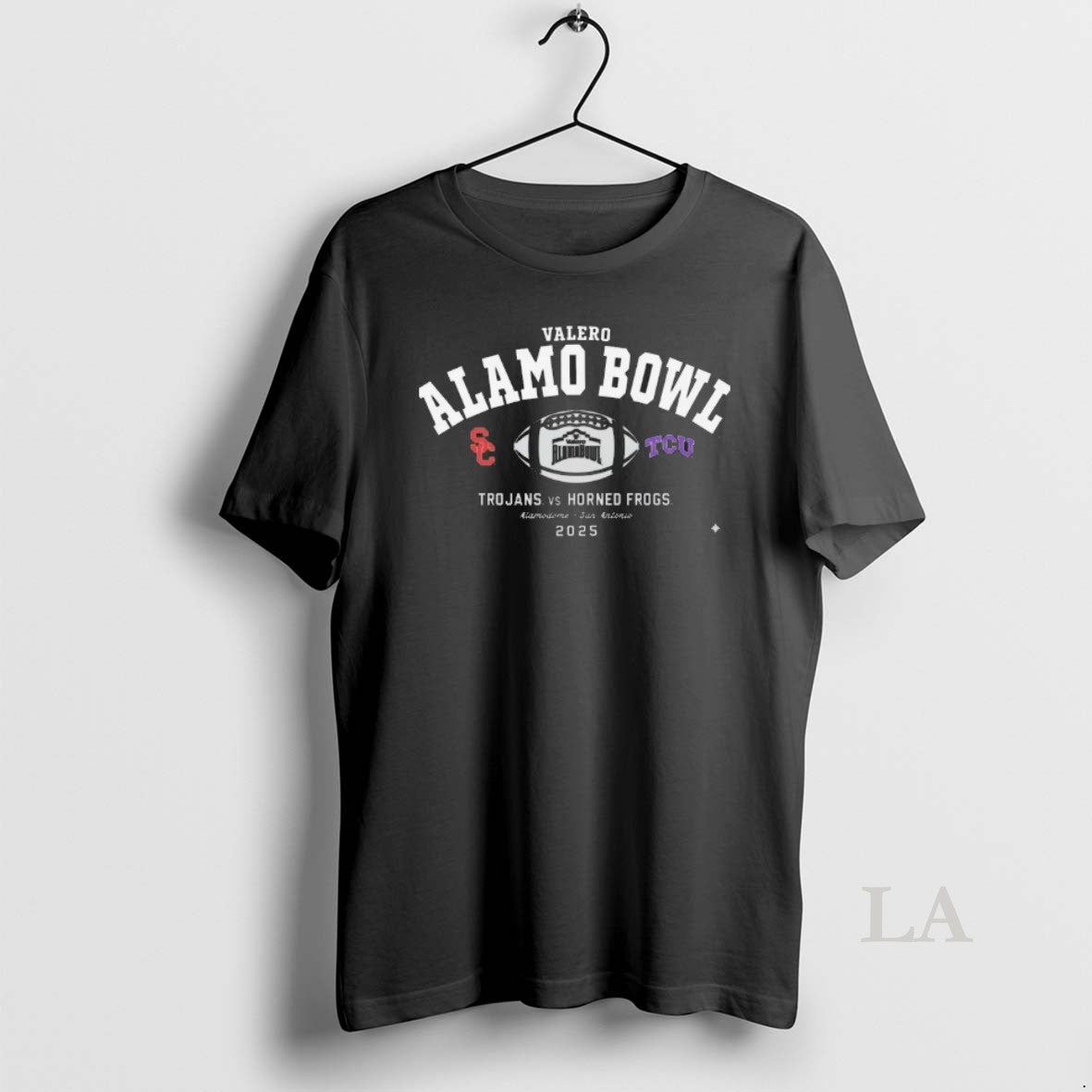 Original 2025 Valero Alamo Bowl 2 Team Sst Trojans Vs Horned Frogs Alamodome San Antonio