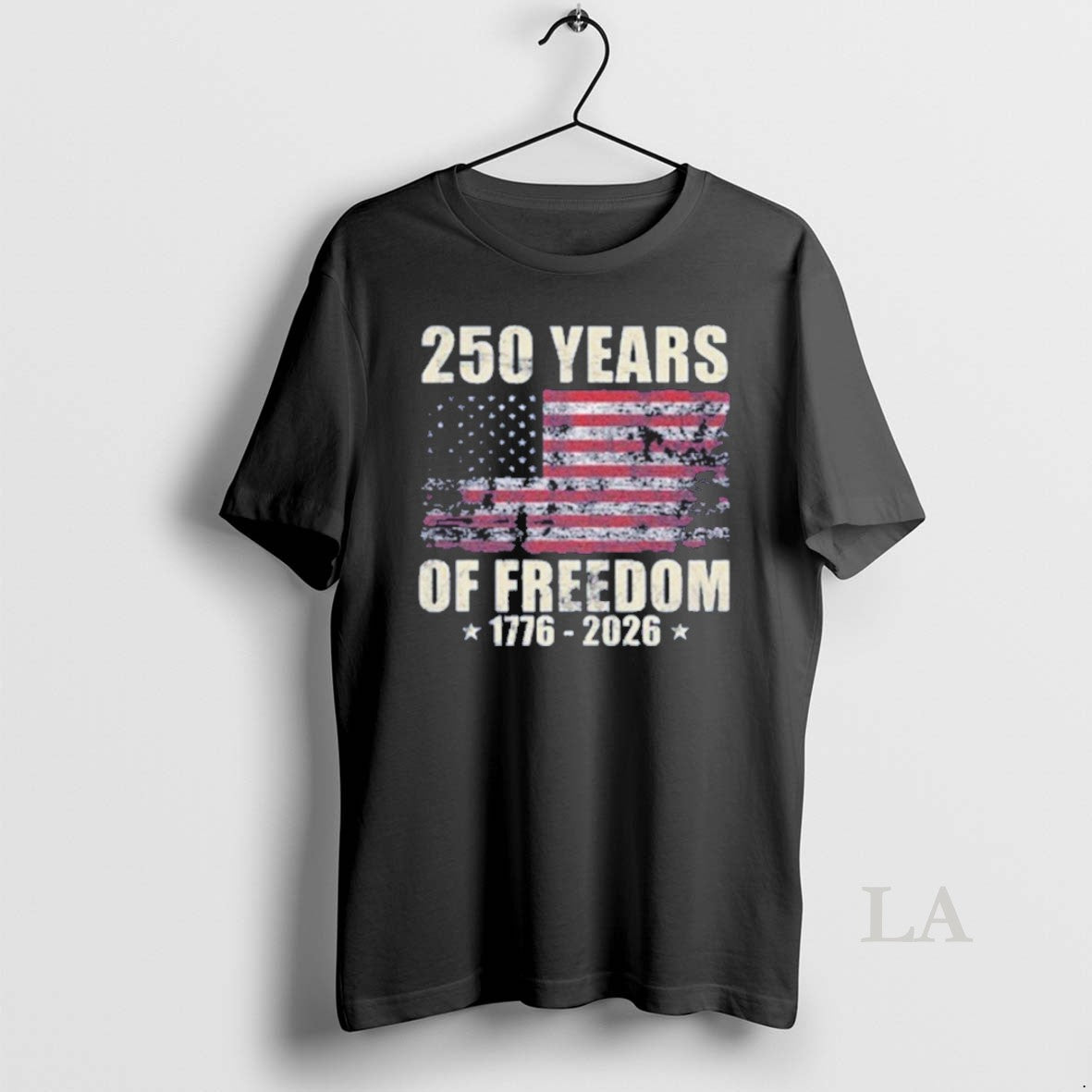 Original 250 Years Of Freedom Usa Flag