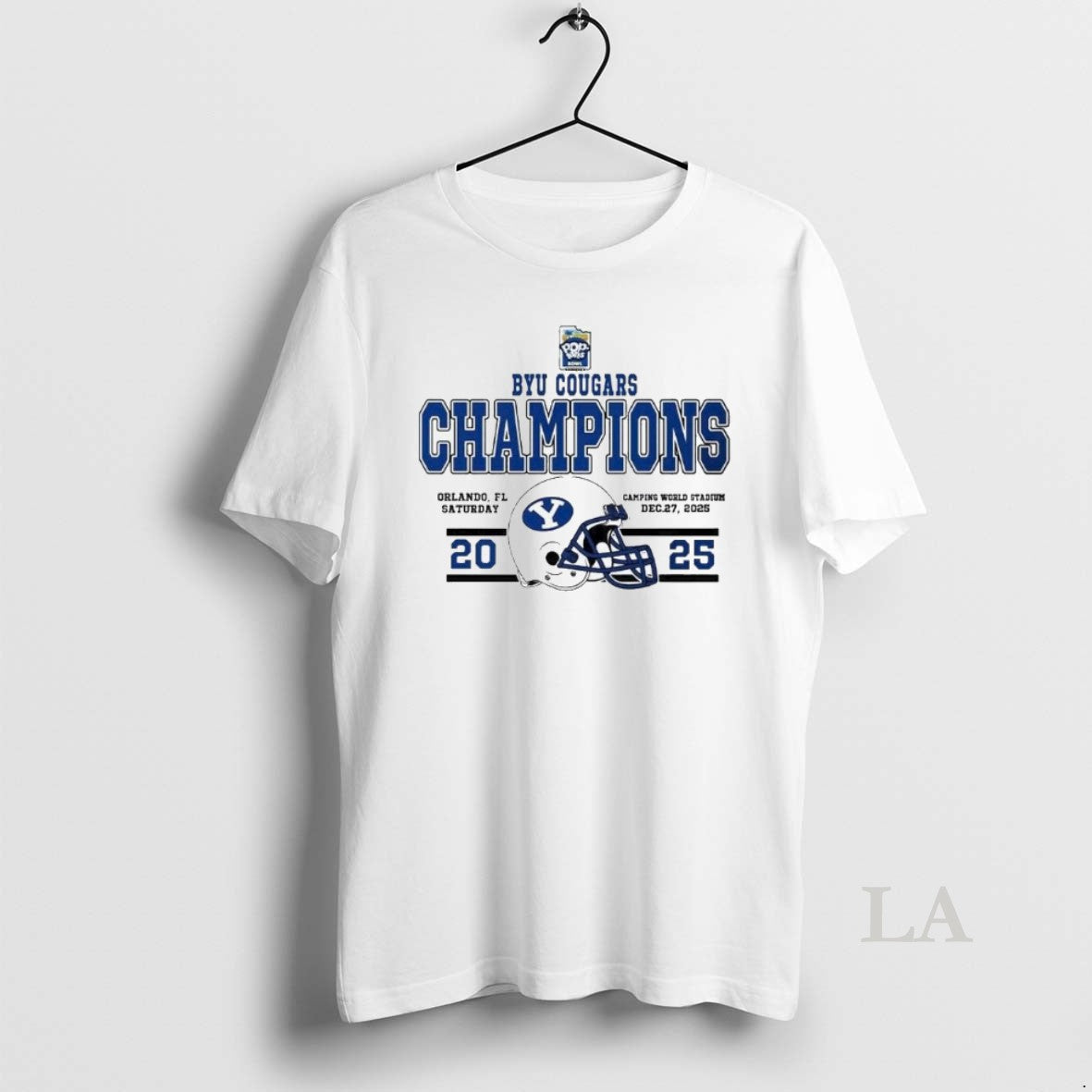 Original Byu Cougars Football Named To Champions 2025 Pop Tarts Bowl Orlando Fl Saturday Dec