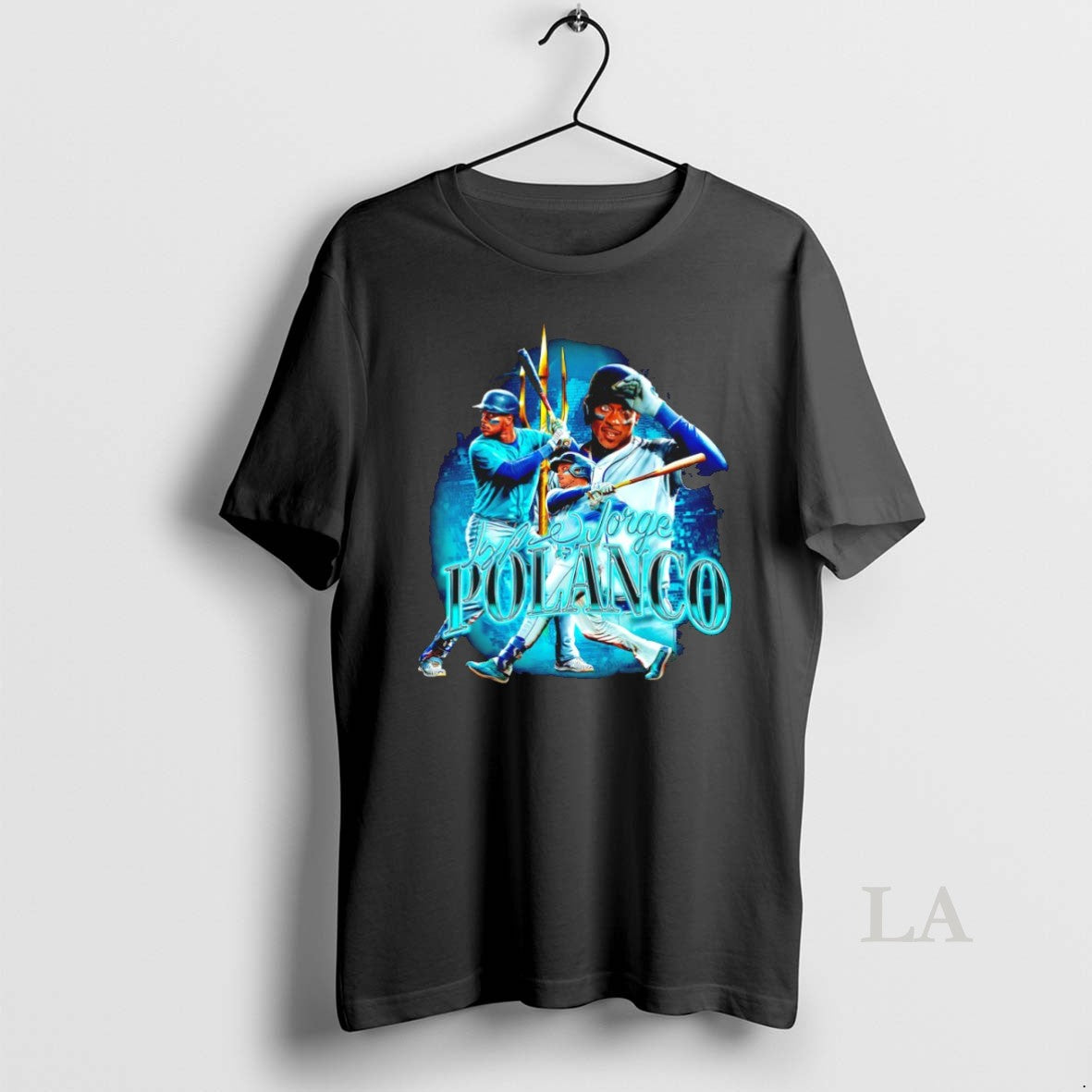 Original Jorge Polanco Seattle Mariners Signature Graphic