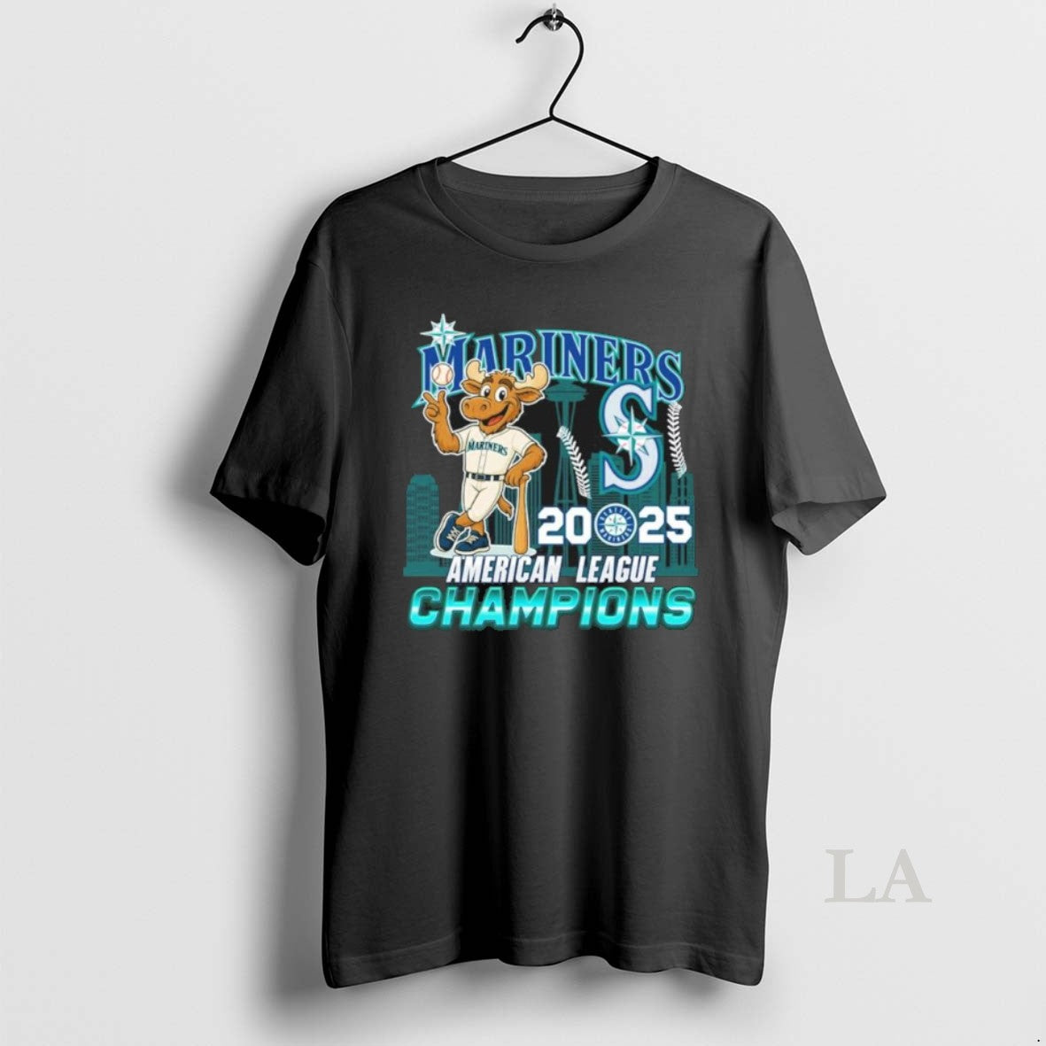 Original Mariner Moose Seattle Mariners 2025 American League Champions
