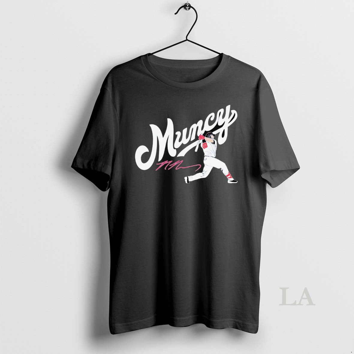Original Max Muncy Batting Signature Dodgers