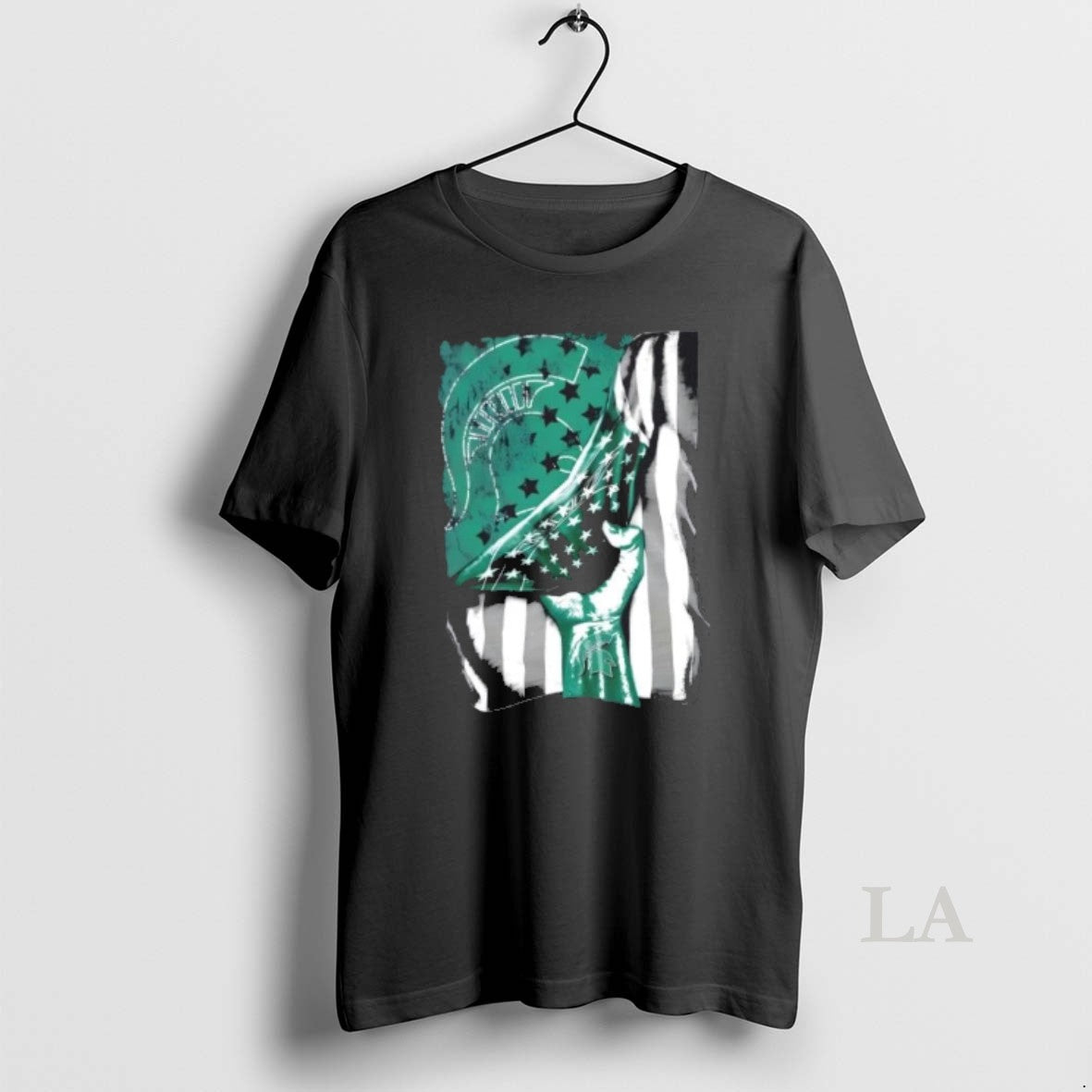 Original Revealing The Glory Michigan State Spartans X Usa Flag