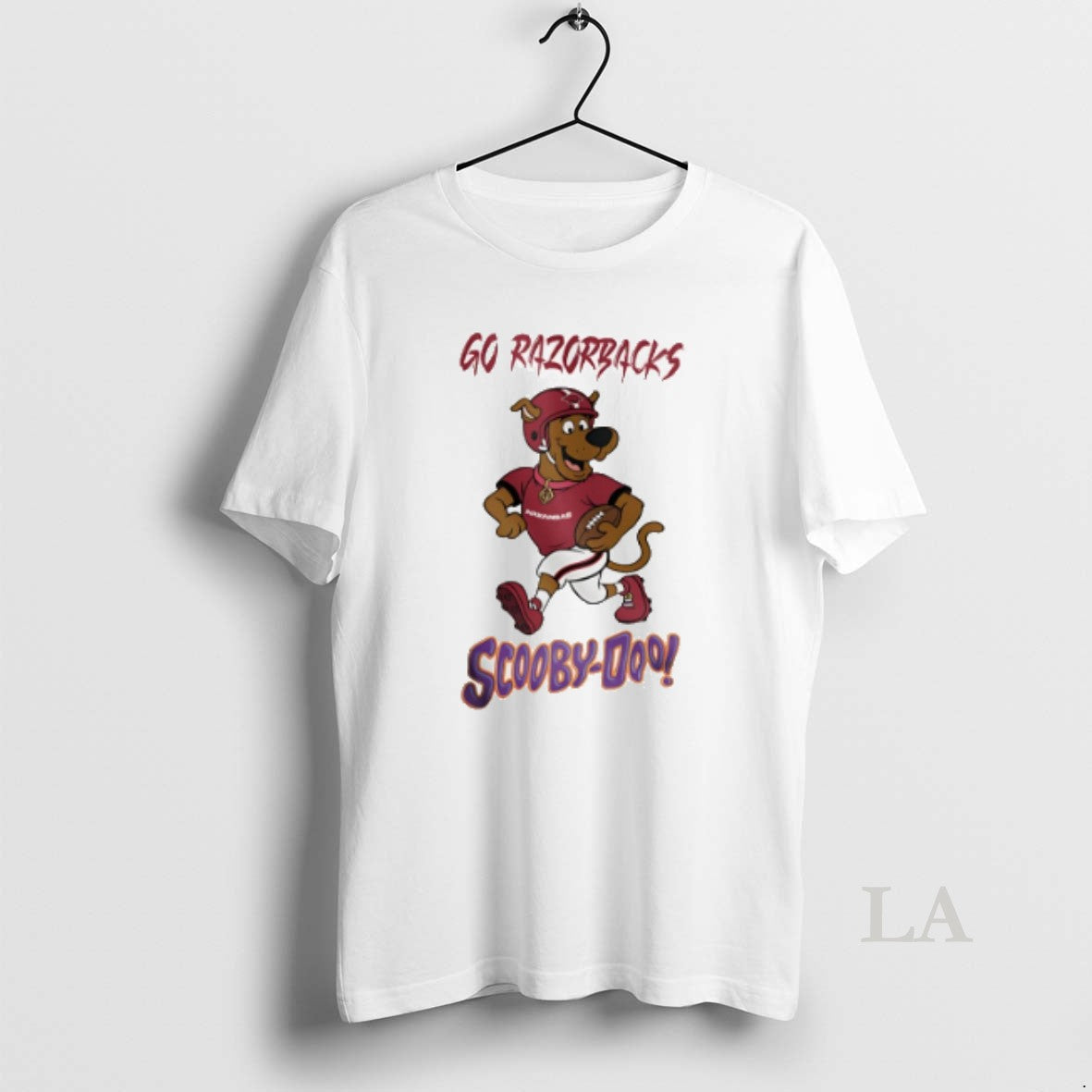 Original Scooby Doo X Arkansas Razorbacks Go Razorbacks