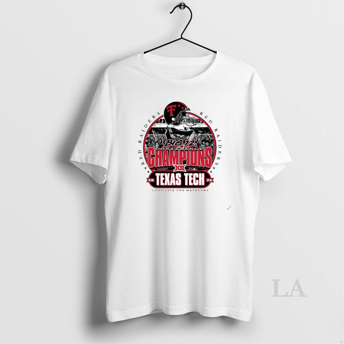 Original Texas Tech Red Raiders 2025 Big 12 Conference Champions Long Live The Matadors Helmet