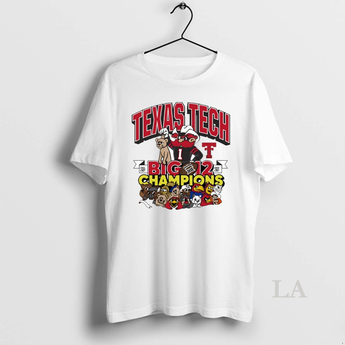 Original Texas Tech Red Raiders 2025 Big 12 Conference Champions Crushed It Mascot Circle