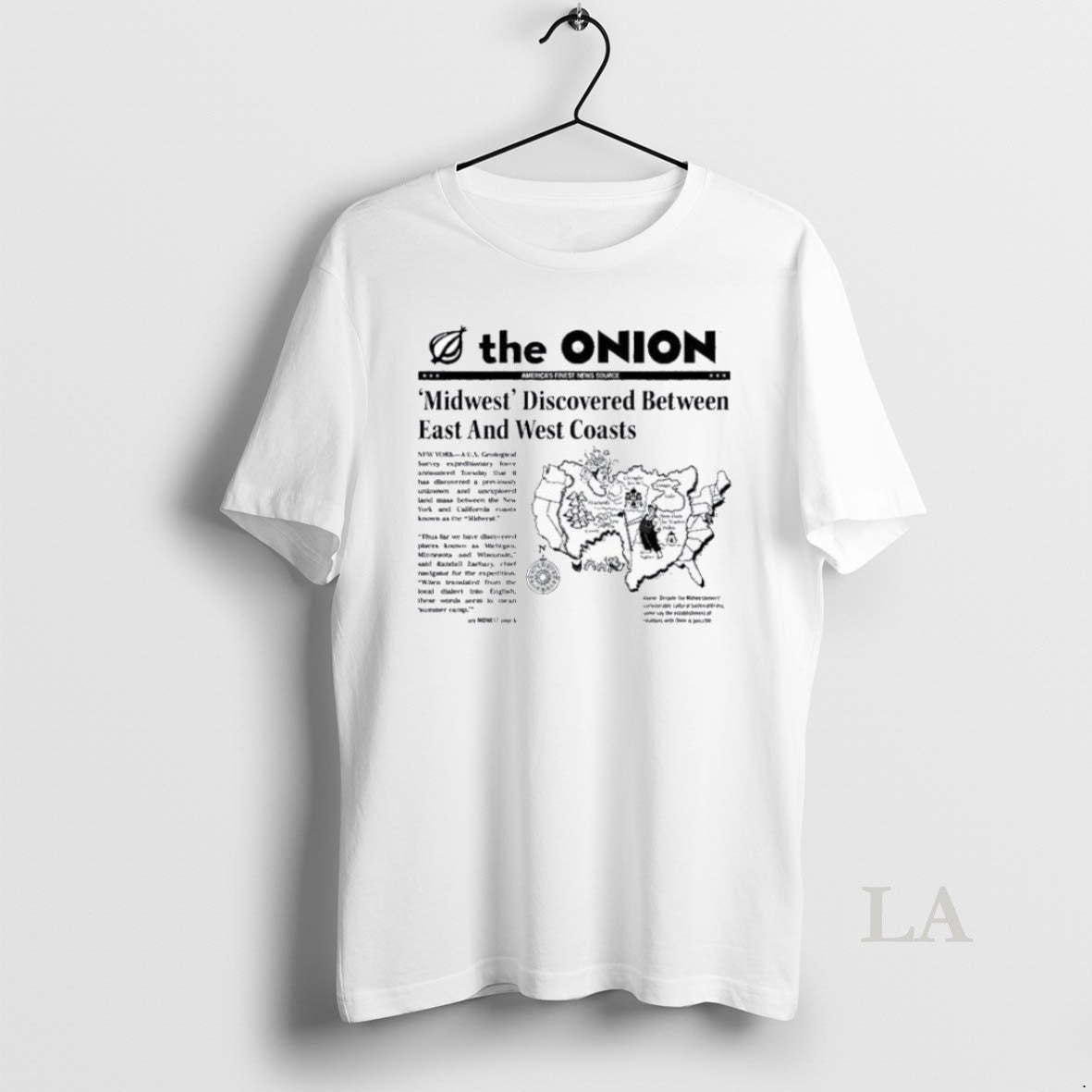 Original The Onion Midwest Discovered Between East And West Coasts