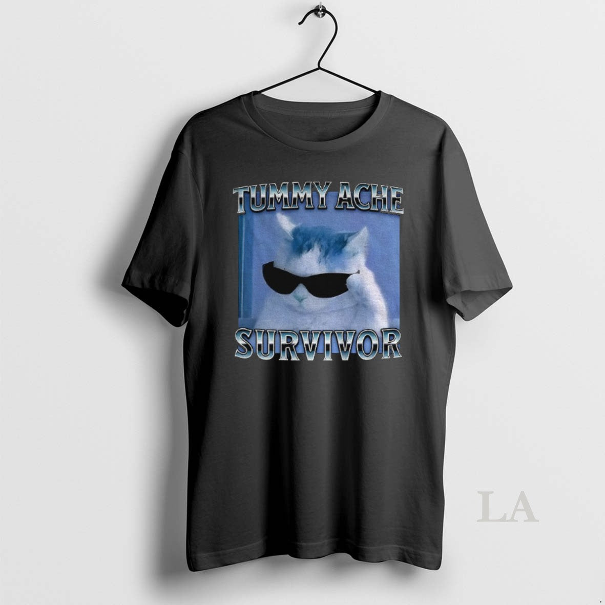 Original Tummy Ache Survivor Funny Cat Meme