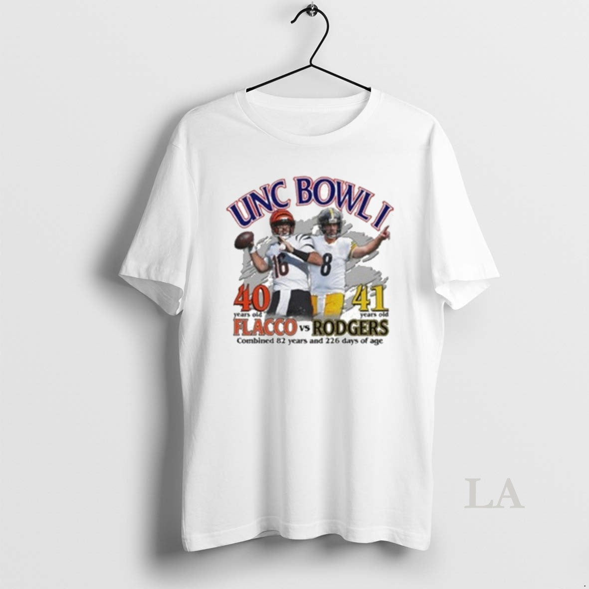 Original Unc Bowl I 40 41 Years Old Flacco Vs Rodgers Combined 82 Years And
