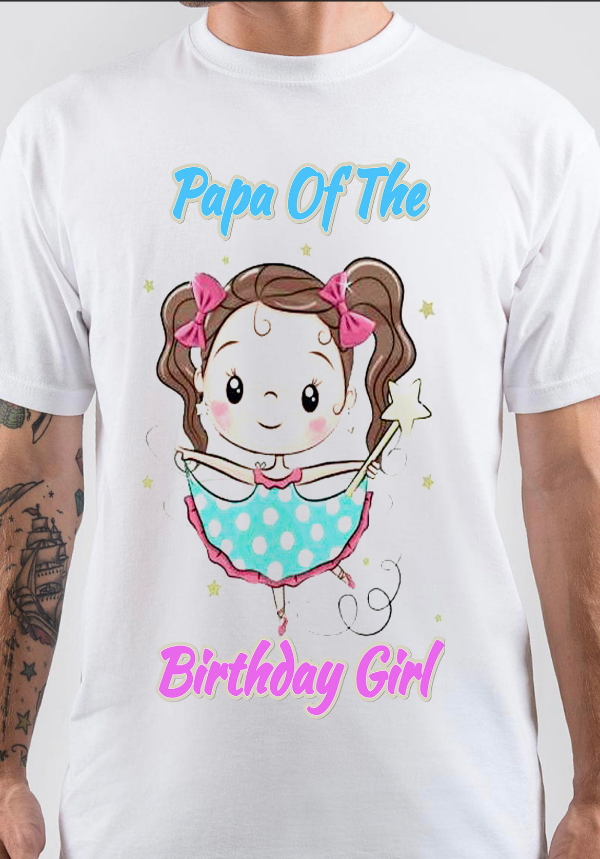 Papa Of The Birthday Girl T-Shirt