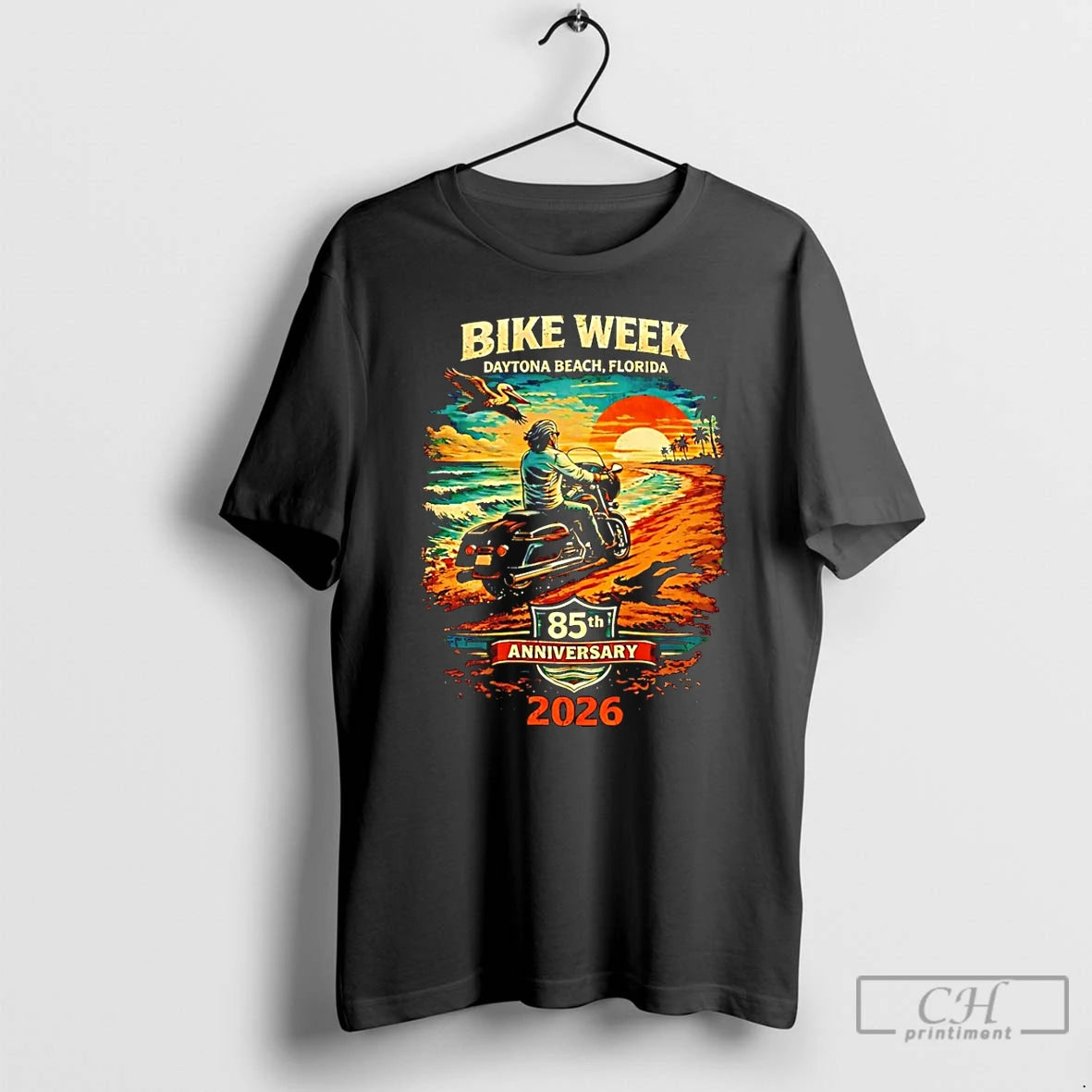 Premium 2026 Daytona Bike Week Sunset Cruiser 85th Anniversary