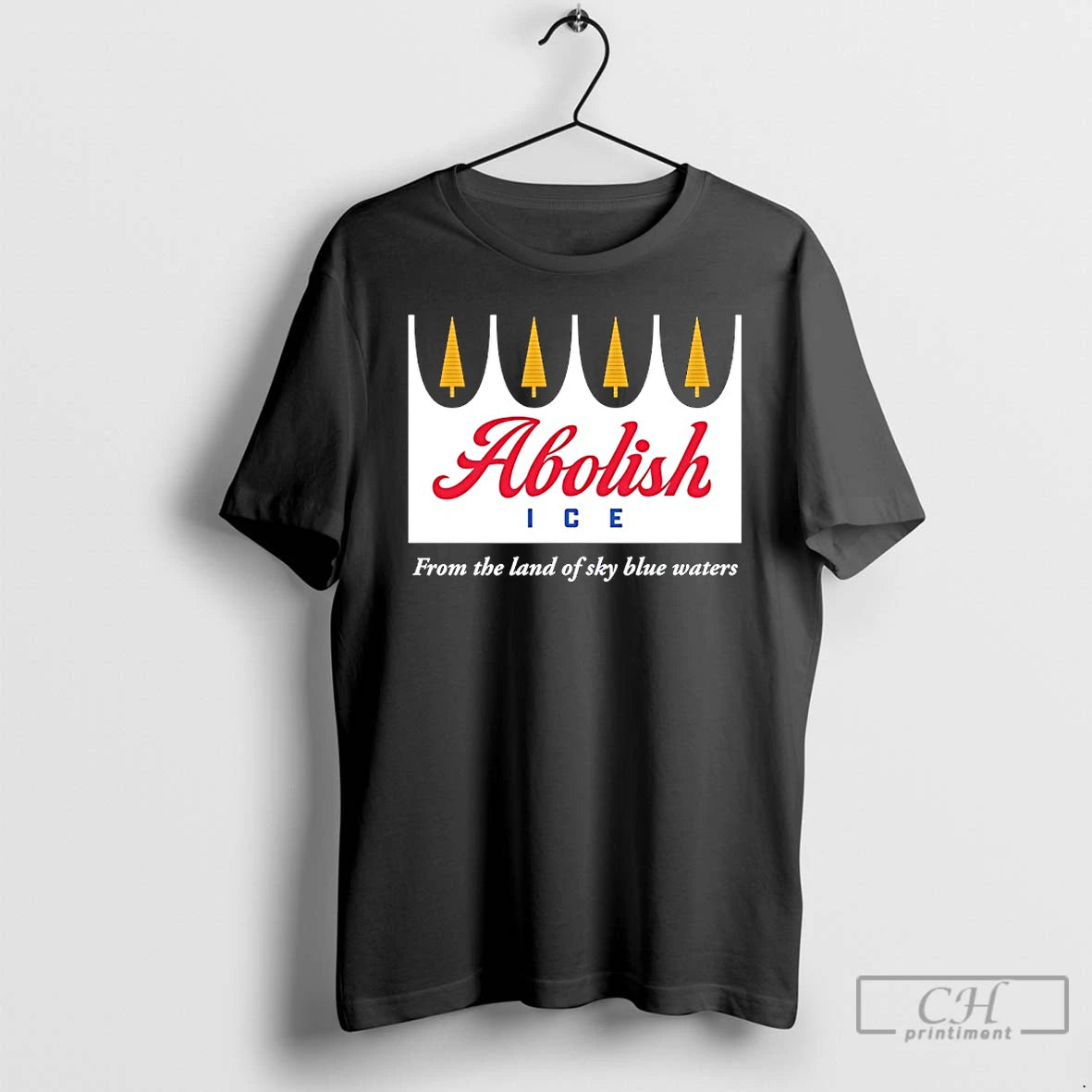 Premium Abolish Ice In Minnesota From The Land Of Sky Blue Waters T Shirts Sweater