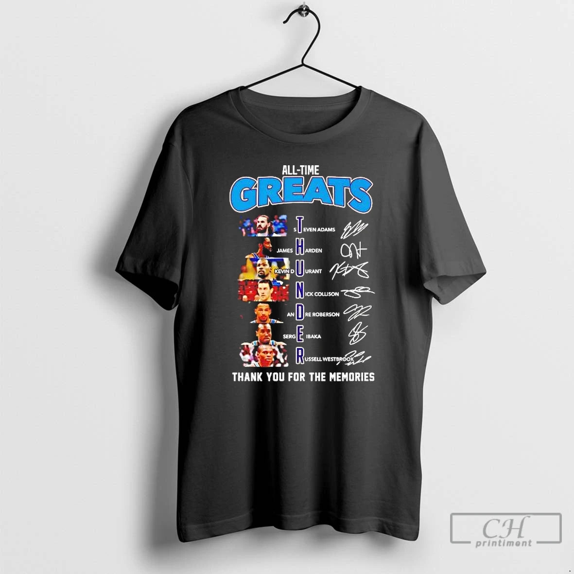 Premium All Time Greats Thunder Thank You For The Memories Players