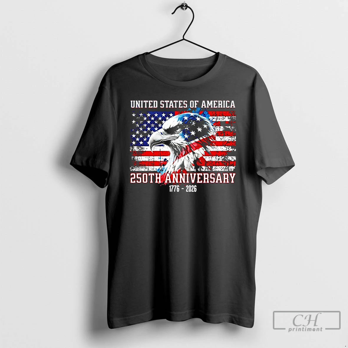 Premium American Independence 1776 2026 Patriotic Eagle 250th Anniversary Flag