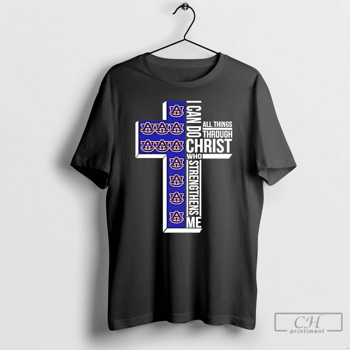 Premium Auburn Tigers I Can Do All Things Through Christ