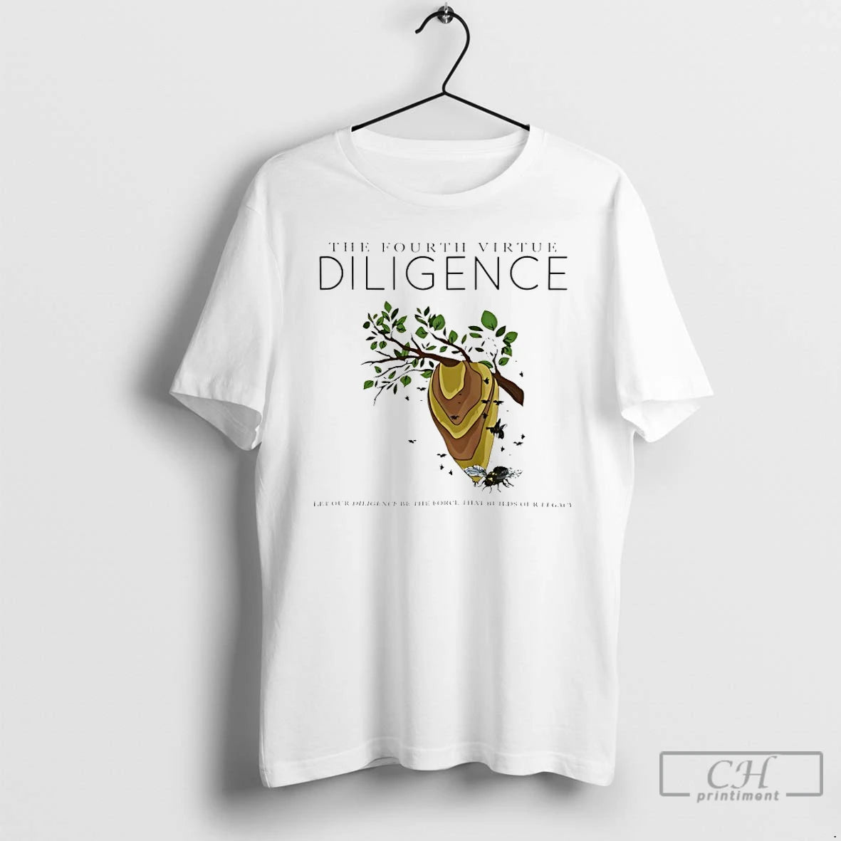 Premium Beehive The Fourth Virtue Diligence Let Our Diligence Be The Force T Shirts Sweater