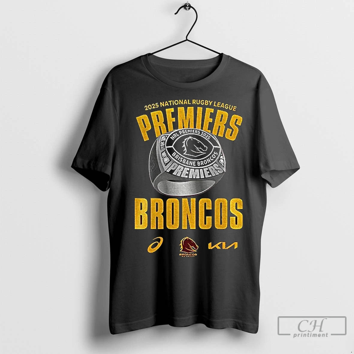 Premium Brisbane Broncos National Rugby League Premiership Champions 2025