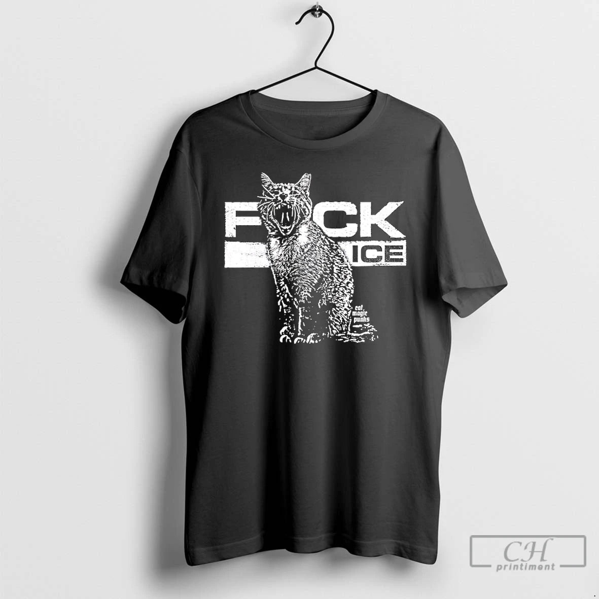 Premium Cat Fock Ice Graphic