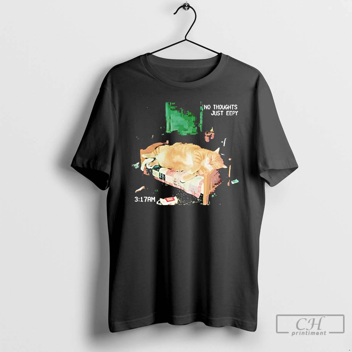Premium Cat No Thought Just Eepy