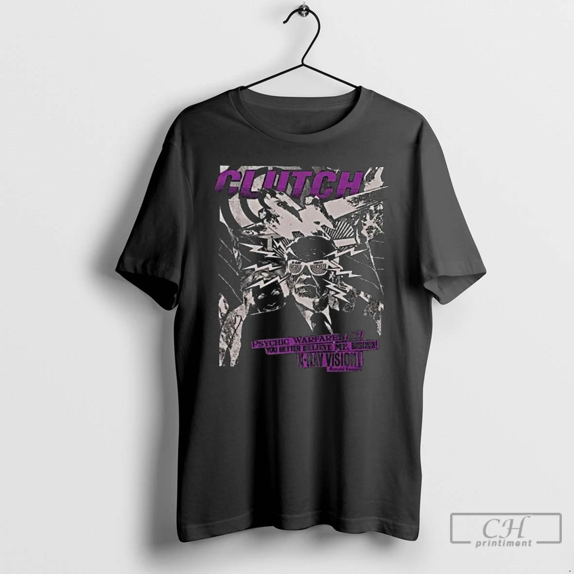 Premium Clutch X Ray Vision Long Sleve T Shirts