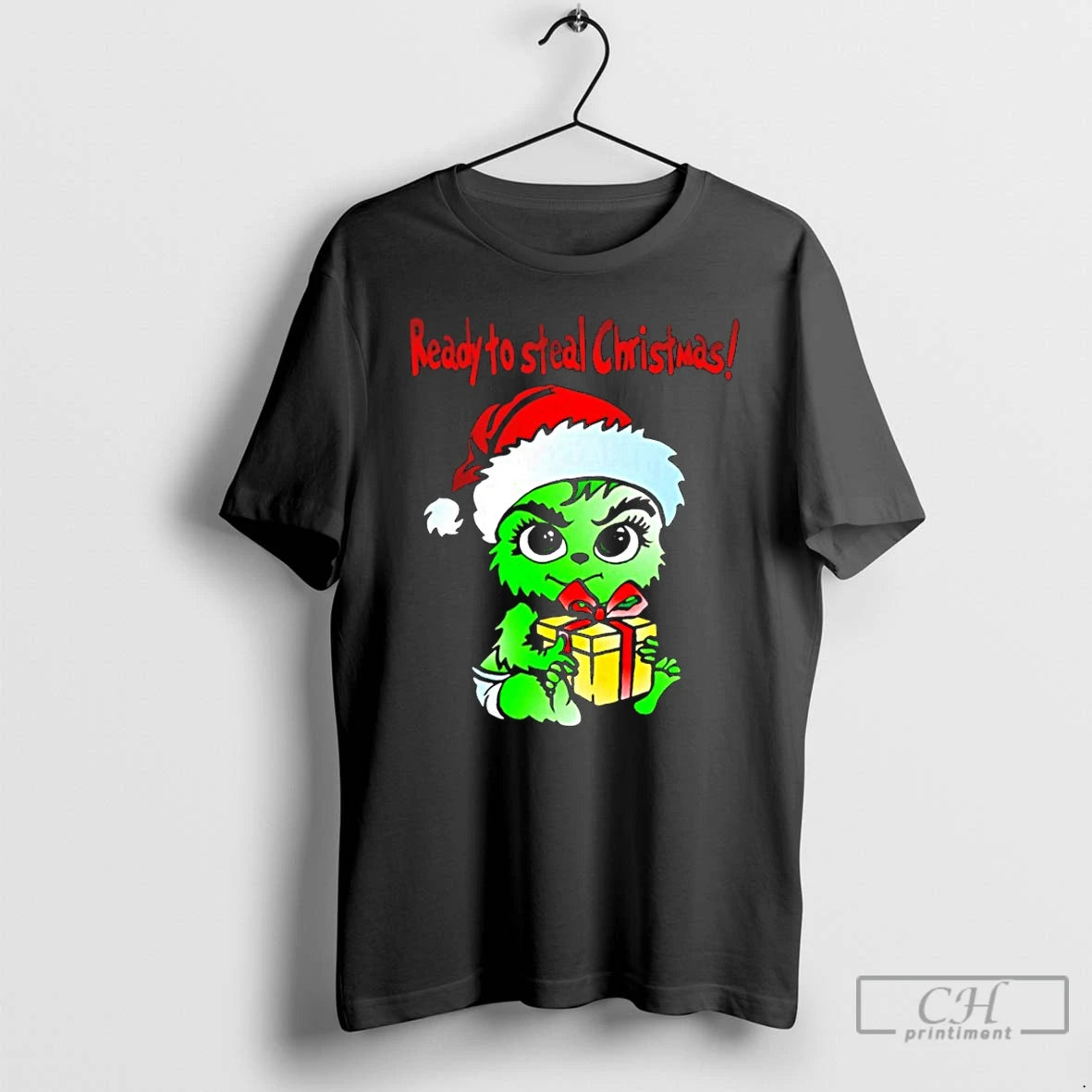Premium Grinch Ready To Steal Christmas T Shirts