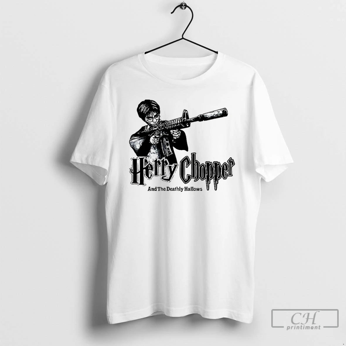 Premium Herry Chopper And The Deathly Hallows Parody T Shirts